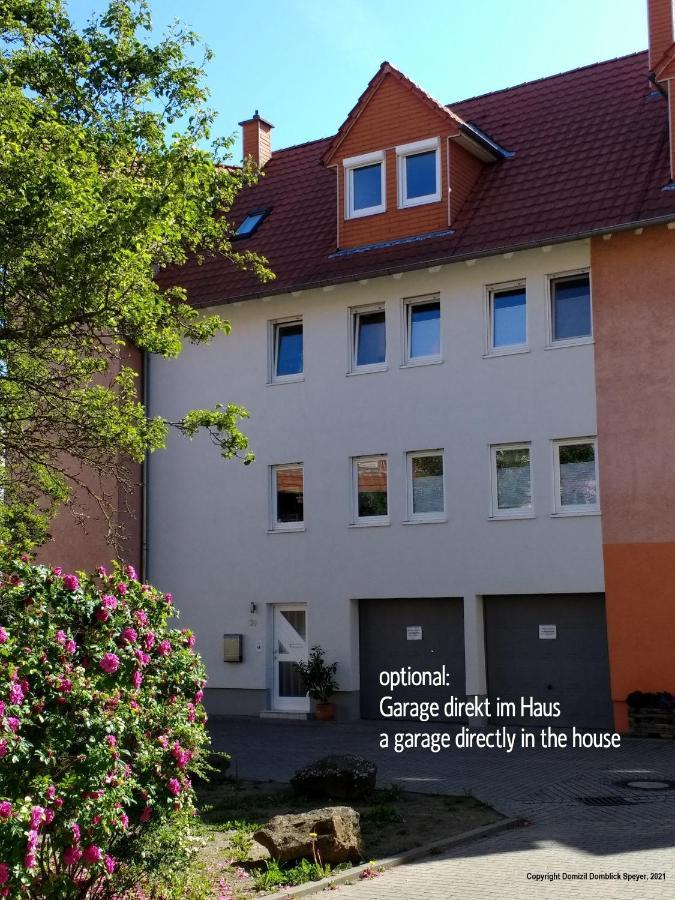 Domizil Domblick Speyer City, Garage, 50M2 Eksteriør bilde